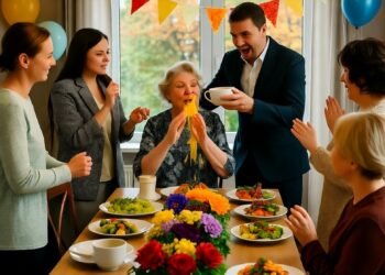 На мамином юбилее муж плеснул ей в лицо кипятком но не знал, что этим подписал себе приговор